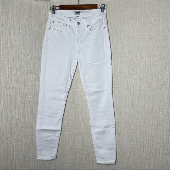 J. Crew 8" toothpick jean in white Size 26 - Picture 2 of 9